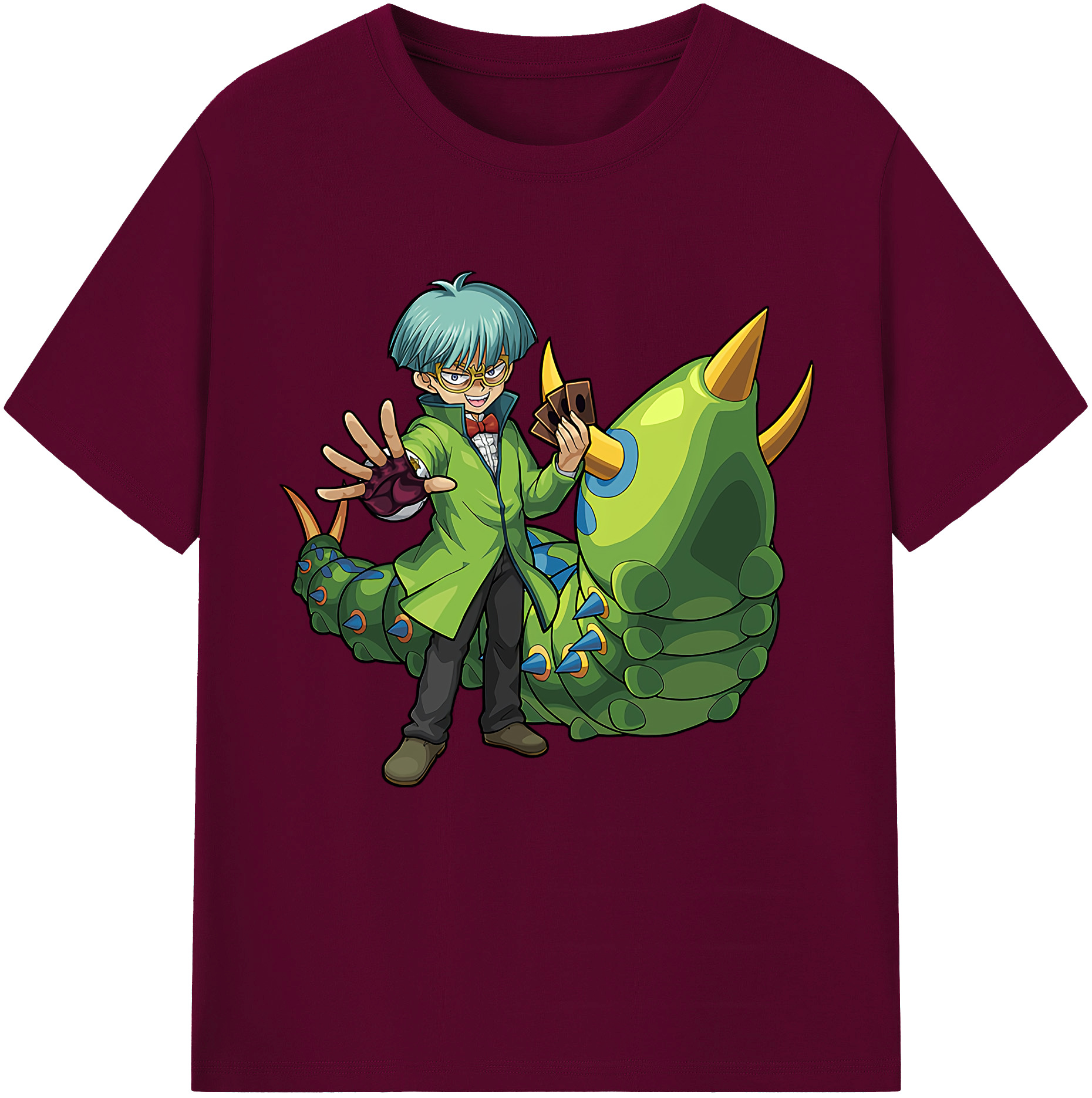 （画像用） 遊☆戯☆王 Yu-Gi-Oh! レディースカジュアルプリントTシャツ（綿100％）